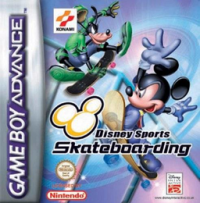 Disney Sports Skateboarding + Disney Sports Football PAL GameBoy Advance PAL box art